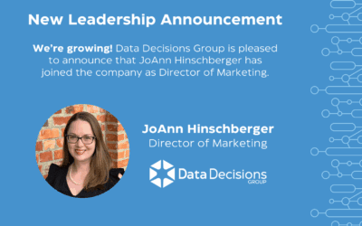 Data Decisions Group Hires Director of Marketing